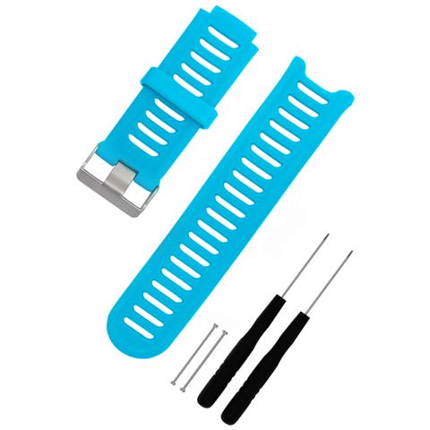 Cinturino Di Ricambio Per Orologio Garmin Forerunner 910xt Blue - Foto 2