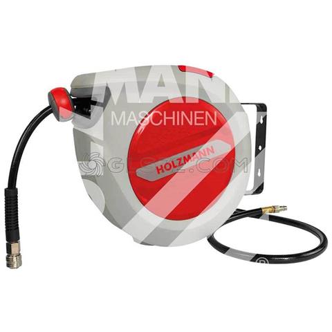Avvolgitubo Autorientrante Tubo Aria Compressa 15mt Holzmann Lsr15air - Foto 1