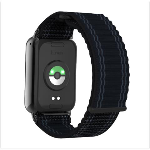 Cinturino Ad Anello Con Catena A Serbatoio Ondulato In Nylon Per Xiaomi Band 9/8 Pro Black - Foto 1