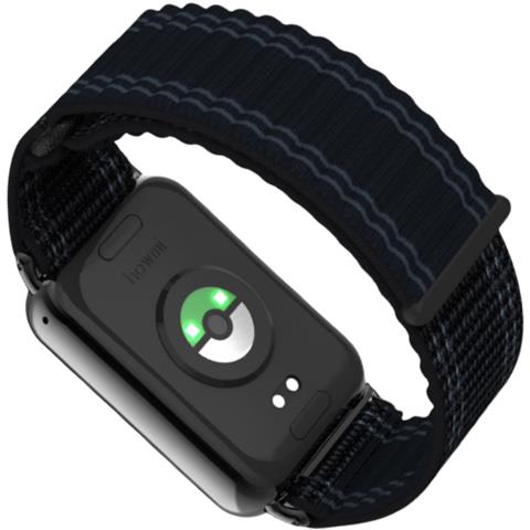 Cinturino Ad Anello Con Catena A Serbatoio Ondulato In Nylon Per Xiaomi Band 9/8 Pro Black - Foto 2