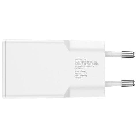 541123 Caricabatterie Per Dispositivi Mobili Smartphone, Tablet Bianco Ac Ricarica Rapida Interno - Foto 2