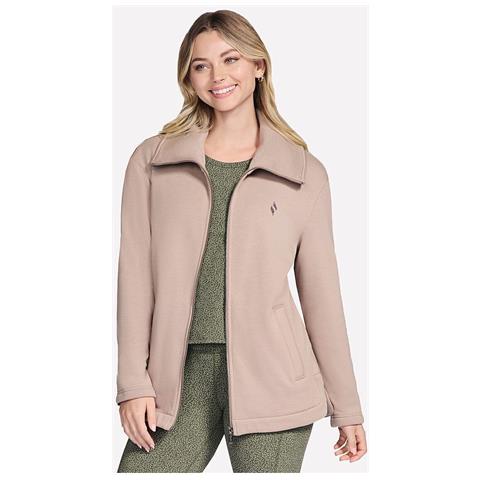 Go Snuggle Tunic Full Zip Jacket Ja214-tpbr, Donne, Rosa, L - Foto 5