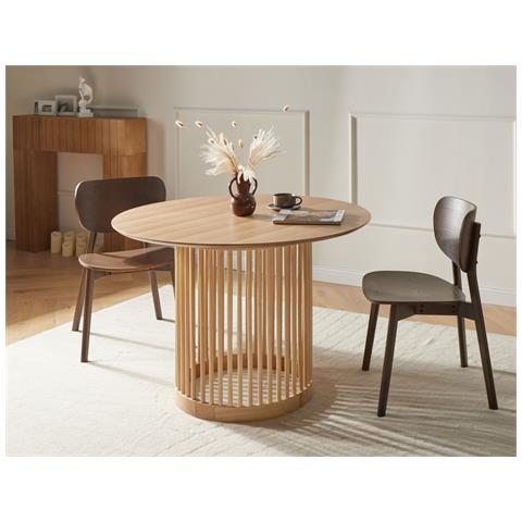 Tavolo Da Pranzo Boyle Rovere Chiaro 110 Cm 110 Cm - Foto 1