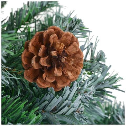 Albero di Natale artificiale Verde 150 cm PVC e Acciaio - Foto 9
