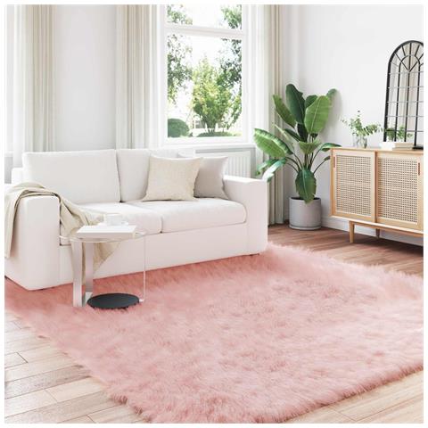 Tappeto Pecora Tafalla Rosa 200 x 200 cm Poliestere - Foto 2
