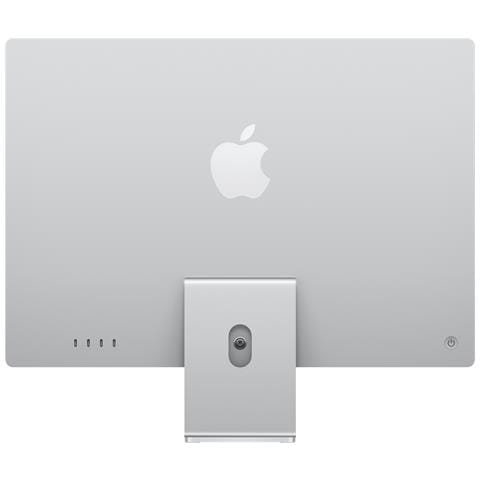 iMac M4 Monitor 23.5" 4.5K Retina 24GB SSD 1TB GPU Wi-Fi 6E macOS Sequoia Argento - Foto 2