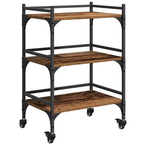 Carrello da Cucina Legno vecchio 50 x 35 x 75.5 cm - Foto 1