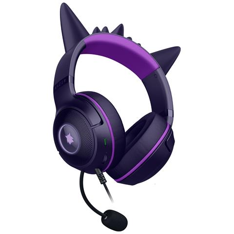 Kraken Kitty V2 - Pokemon Gengar Ed. Auricolare Cablato A Padiglione Gaming USB tipo A Rosa - Foto 2