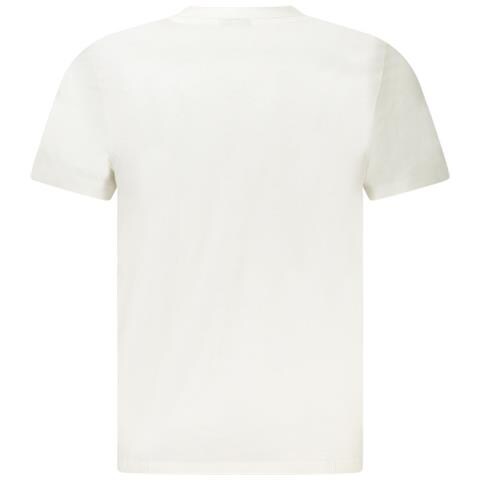 MAGLIETTA DA UOMO A MANICHE CORTE NORVEGIA 1963 BIANCA - Colore: Bianco, Taglia: L - Foto 2