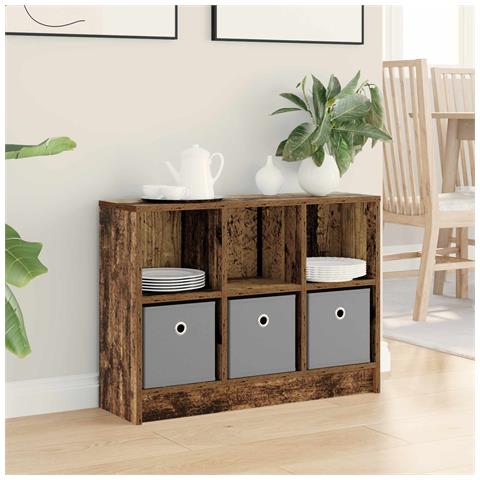 Credenza con cassetto Legno vecchio 73,5 x 22,5 x 53,5 cm - Foto 2