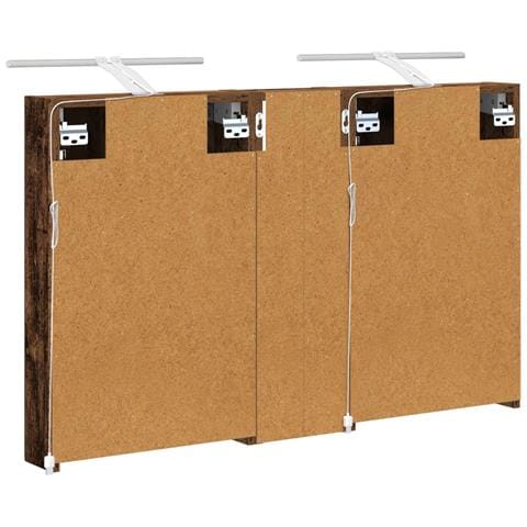 Set di Armadi da Bagno con porta 3 pcs 100 x 10,5 x 60,5 cm - Foto 9