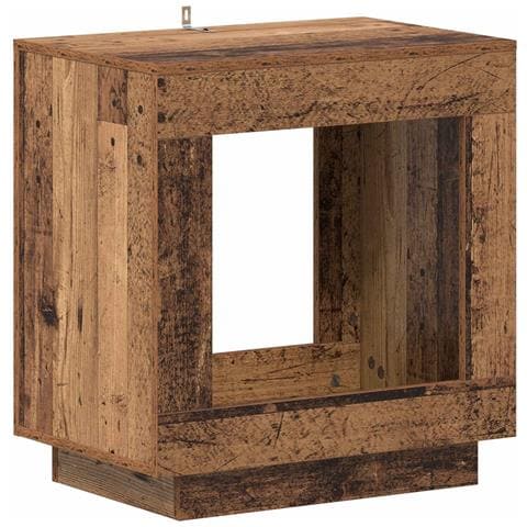 Tavolo laterale Legno antico 60 x 40 x 65 cm - Foto 1