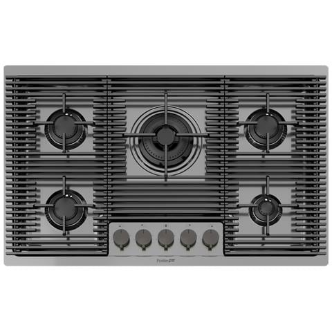 Milanello Gun Metal 5F Metallico Da incasso 80 cm Gas 5 Fornello (i) - Foto 1