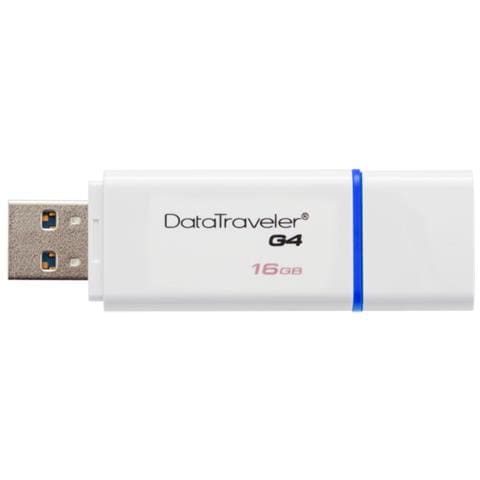 Chiavetta USB 16 GB DataTraveler Generation Interfaccia USB 3.0 Colore Bianco / Blu - Foto 2