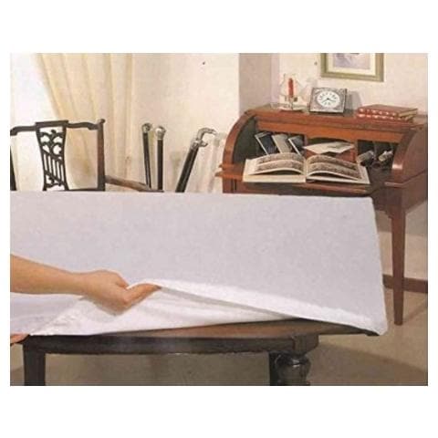 Mollettone Proteggitavolo Quadrato Cm 140x140 Con Elastico Made Italy - Foto 1