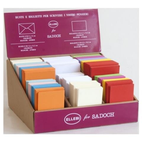 Espositore 750 Biglietti+750 Buste F. to 4 E 9 Bianchi / ass. - Foto 1