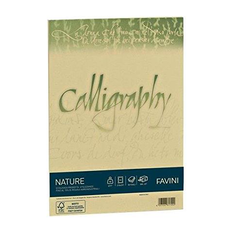 Favini Nature Calligraphy carta inkjet A4 (210x297 mm) Beige - Foto 1