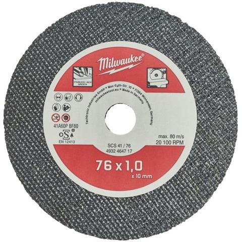 Disco Da Taglio Fine Per Acciaio - 76 Mm - 5 Pz - Scs 41-76 - 4932464717 - Foto 1