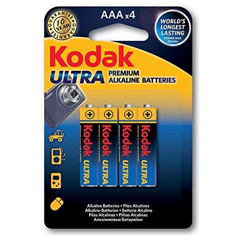 Kodak Anadel Batteria Ultra Aaa Lr03 bliste, 4 pezzi - Foto 1