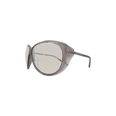 Design - P8602, Cat Eye, Plastica, Donna, Grey / silver (a Zd), 64/11/115 - Foto 3