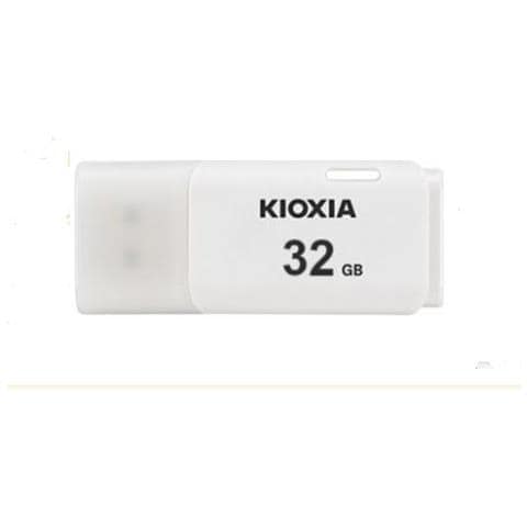 Kioxia Transmemory U202 Unitãƒæ’ã‚â Flash Usb 32 Gb Usb Tipo A 2.0 Bianco (kioxia Usb2.0 Stick Transmemory U202 White 3 - Foto 1