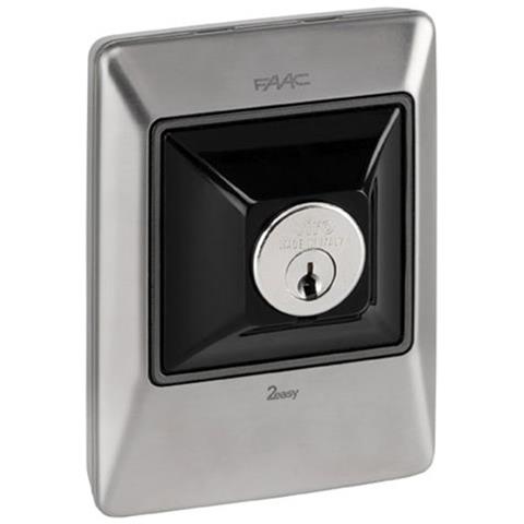 Pulsante A Chiave E Di Comando Inox Xk10 Inox 401044 Automazione Originale - Foto 1