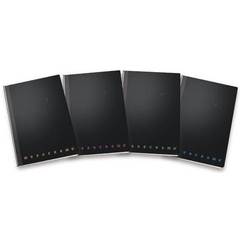 Quaderno A Righe Maxi Filo Singer 1r 62 Ff Cover Pp Monocromo Assortiti - 80 Gr. A4 - Conf. 5 Pezzi 02312181r - Foto 1