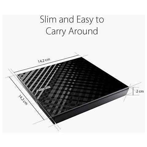 Sdrw-08d2s-u Lite Nero - Portable 8x Dvd Burner Con M-disc Supporto Per Lifetime Backup Dei Dati Compatibile Per Windows Mac Os Disc Encryption Illimitato Webstorage (12 Mesi) - Foto 4