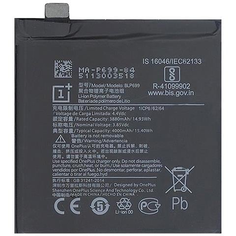 Batteria Litio Integrata Originale Blp699 Bulk Per Model 7 Pro - Foto 1