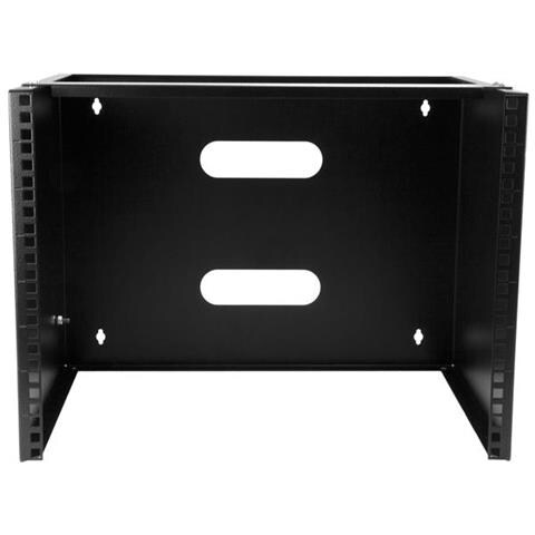 "Staffa per montaggio a parete per Rack 8U in accaio da 12"" di profondità" - Foto 4