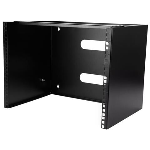 "Staffa per montaggio a parete per Rack 8U in accaio da 12"" di profondità" - Foto 1