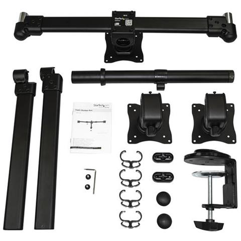 " Braccio Articolato per Triplo Monitor fino a 24"" - Braccio regolabile in altezza 3 monitor - Accaio" - Foto 6