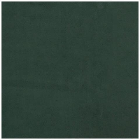 Giroletto senza Materasso Verde Scuro 180x200 cm in Velluto - Foto 9