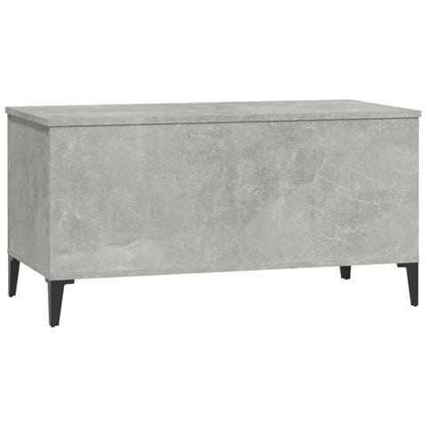 Tavolino Salotto Grigio Cemento 90x44,5x45 Cm Legno Multistrato - Foto 10