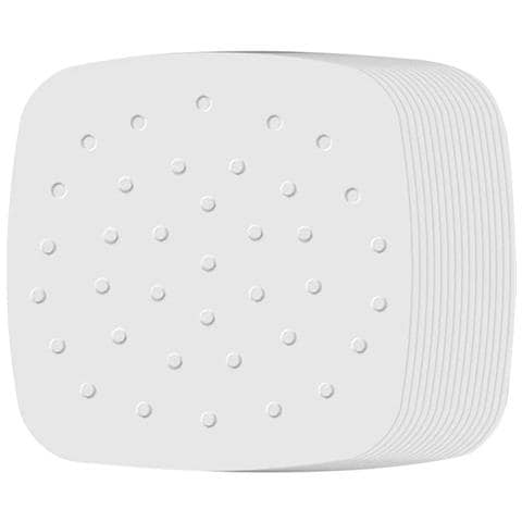 Carta Usa E Getta Per Friggitrice Ad Aria Quadrata 18 Cm Confezione Da 100 Pezzi White - Foto 1