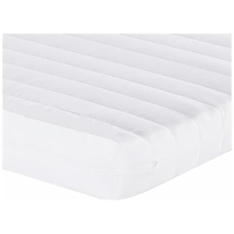 Divano Letto Estraibile Con Materassi Crema 80x200 Cm Tessuto - Foto 9