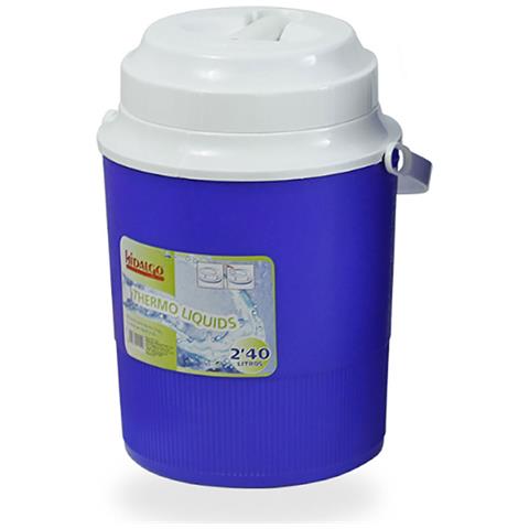Thermos Con Coperchio Dispenser Azzurro 2,4 L - Foto 1