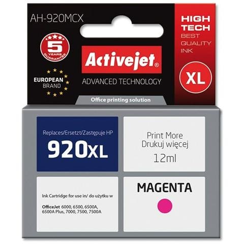 Cartuccia Ad Inchiostro Originale Ah-920mcx Magenta - Foto 1
