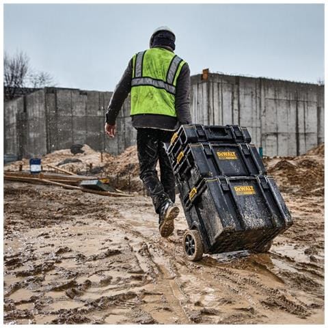 DWST83295-1 Cassetta degli attrezzi Policarbonato (PC) Nero, Giallo - Foto 5