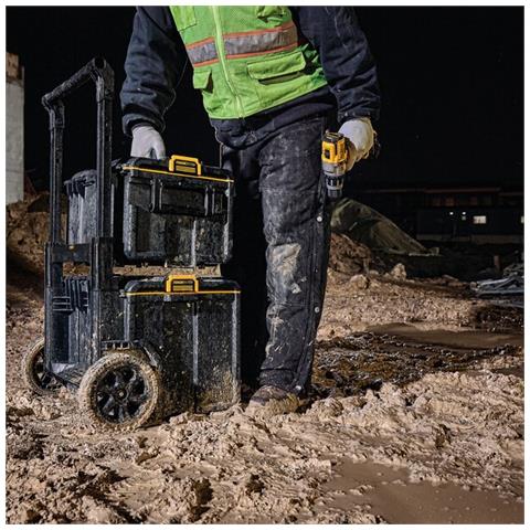 DWST83295-1 Cassetta degli attrezzi Policarbonato (PC) Nero, Giallo - Foto 2