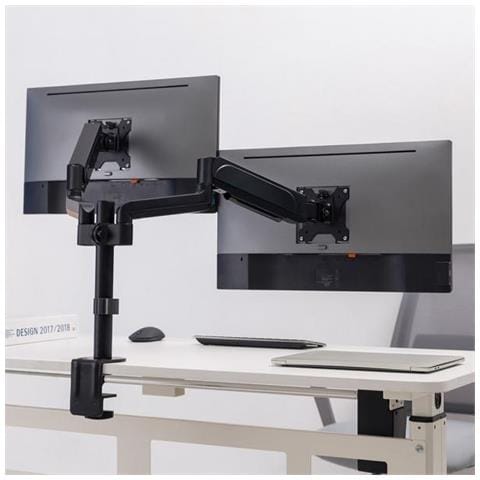 17.99.1182 Supporto Da Tavolo Per Tv A Schermo Piatto 2,06 M (81"") Nero Parete - Foto 3