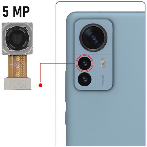 Fotocamera Obiettivo Macro 5mp Per Xiaomi 12 E 12x - Foto 4