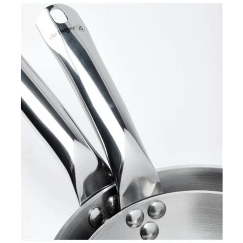 Padella In Acciaio Inossidabile 32 Cm Argento - 3604.32 - Foto 3