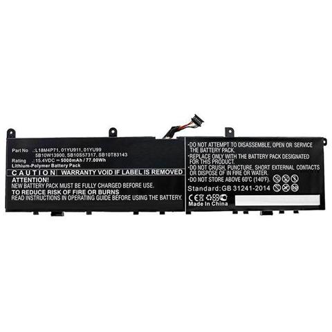 01YU911-CP ricambio per laptop Batteria - Foto 1