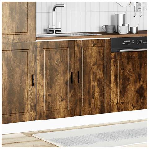 Mobile Base Lavello Porto Rovere Fumo 80x46x81,5 Cm Truciolato - Foto 3