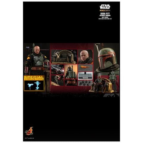 Figurina Tms056d - Star Wars : The Mandalorian - Boba Fett Repaint Armor Versione & Throne Versione Deluxe - Foto 1
