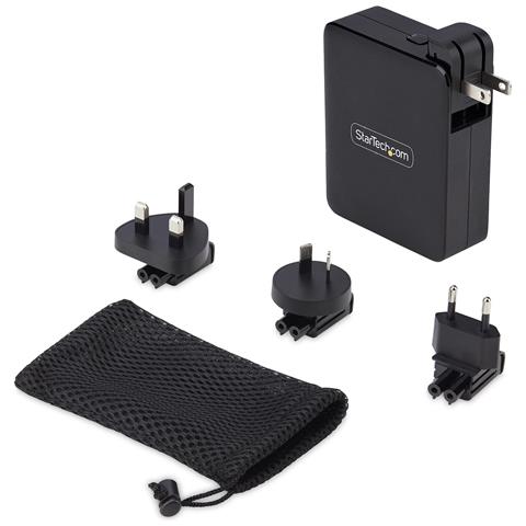 Caricatore USB-C da parete da 140W, 3x USB-C / 1x USB-A, adattatore di alimentazione internazionale PD 3.1 GaN per MacBook /Dell XPS /Inspiron - Foto 2