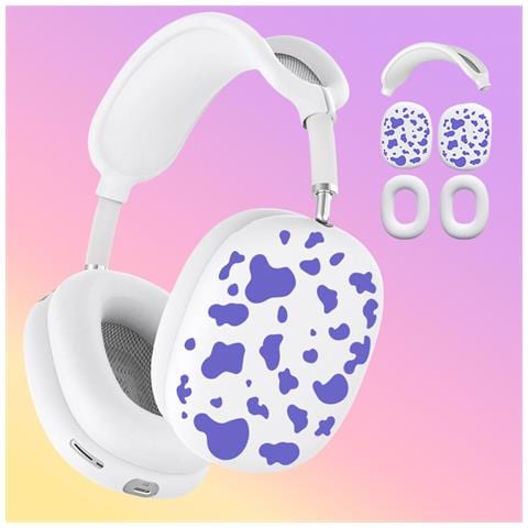 Set Di Coperture Protettive Per Cuffie Airpods Max 1/2 Gen Purple - Foto 3