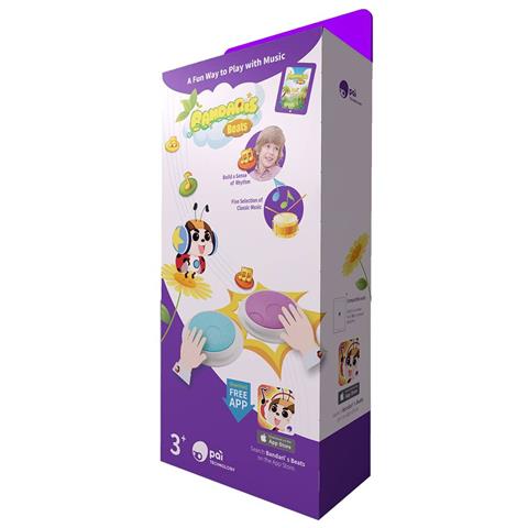 Gioco Educativo Musicale Per Bambini Bandari Con Pulsanti Touch, Multicolore - Foto 2