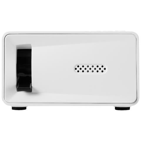 Proiettore Mini 3d Compatibile Con Haiqi D3101 - Home Cinema Portatile, Decodifica 1080p, Hdmix1, Speaker 3w Integrato White - Foto 2